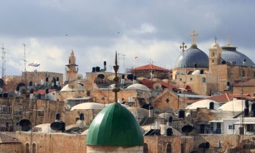 Экскурсия "Иерусалим с высоты птичьего полёта". Крыши Иерусалима.